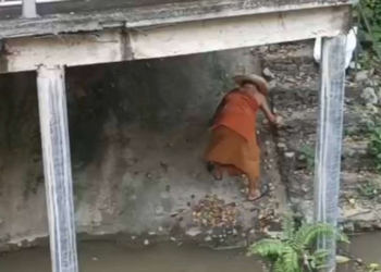 ตาลซนจนพระลื่นไถลลงช่วย