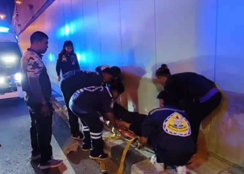 ระยอง เมียให้นอนรอใต้อุโมงค์ทำงงทั้งบาง