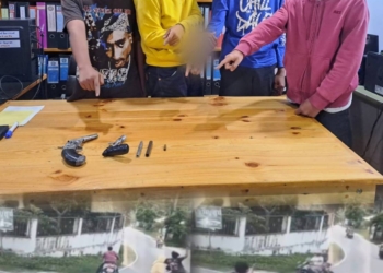 ระยอง วัยรุ่นดักยิงคู่อริวงจรปิดจับชัด