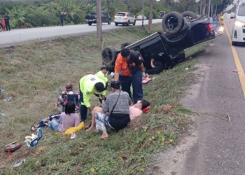 ระยอง เผลอวูบนิดหงายท้องตึง