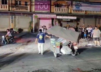 ระยอง ถนนมืดนมเปรี้ยวชนเกาะกลางลูกเจ็บ