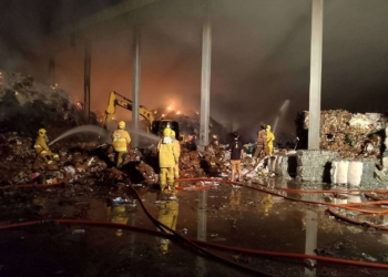 ระยอง ไฟไหม้โรงขยะยังไม่ดับ