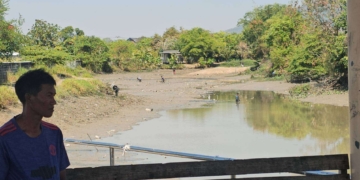 ระยอง ฝายน้ำแตกของขวัญวันเด็กชาวบ้านดีใจ