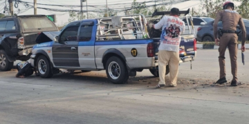 ระยอง ลางสังหรณ์ปาดทีเดียวชนระนาว