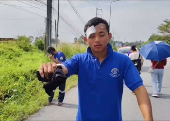 ระยอง ตัวตึง แห่งพงหญ้าเป็นเหตุคว่ำ