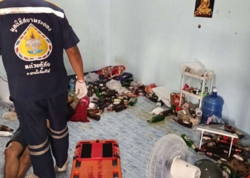 ระยอง ขวดเบียร์เน่ากู้ภัยเกือบเอาชีวิตไม่รอด