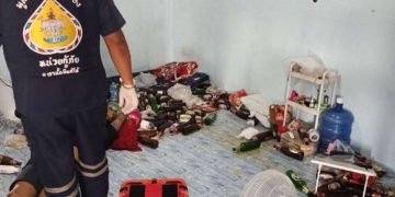 ระยอง ขวดเบียร์เน่ากู้ภัยเกือบเอาชีวิตไม่รอด