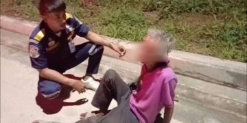 ระยอง เมาไม่กลับหลับข้างทาง