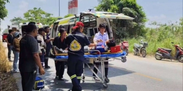  ระยอง ชนช็อกเกร็งชักไม่คาดฝัน