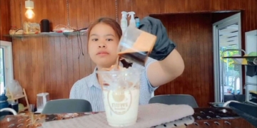 ระยอง ลาเต้ทุเรียนถุงแดงระยอง