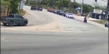 ระยอง เลี้ยวตัดหน้าชนสนั่นแยก​