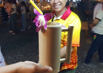 ระยอง แก้วไม้ไผ่ไม่ง้อพลาสติก