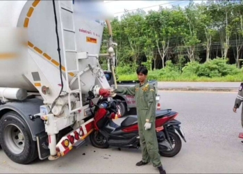 ระยอง กล้องจับหนุ่มกะบ่ายเบลอชนพ่วง​