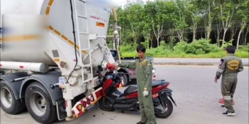 ระยอง กล้องจับหนุ่มกะบ่ายเบลอชนพ่วง​