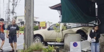 ระยอง ถนนลื่นบารมีหลวงปู่เฮงรอดปาฏิหาริย์